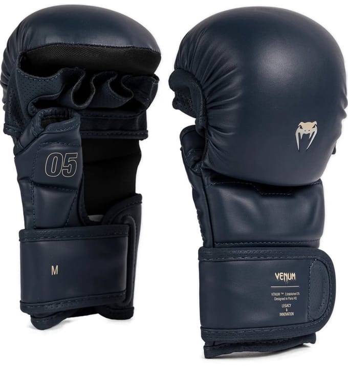 Venum Impact Evo Sparring MMA Handschoenen Icy Blue - S