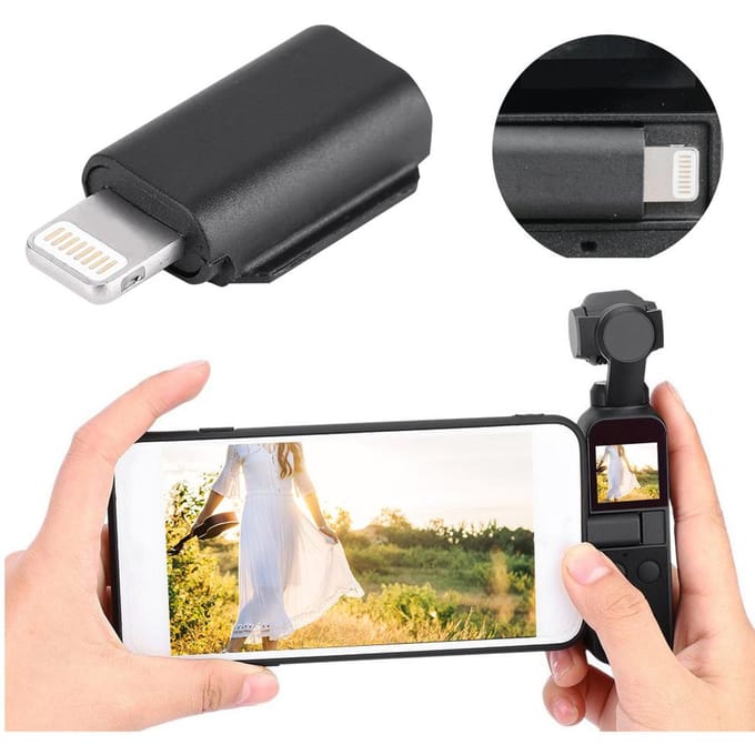 Telefoonaansluitadapter voor DJI OSMO Pocket voor iPhone Smartphone(Bliksem)