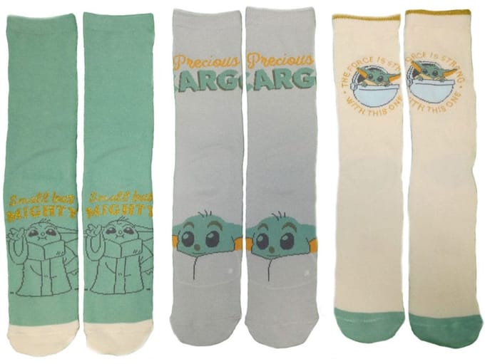 Star Wars The Mandalorian - Grogu Unisex Sokken - meerkleurig - S-M