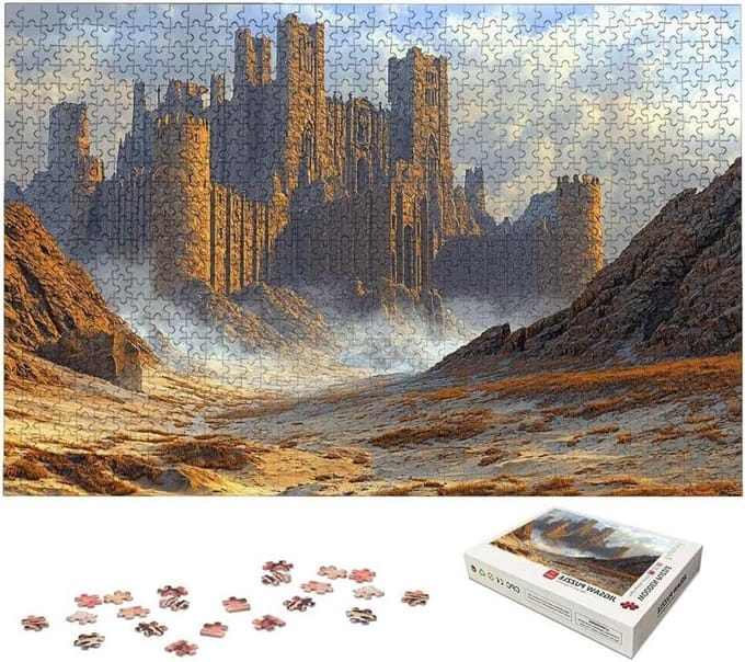 Houten Puzzel - Legpuzzel Landschapspuzzel - Ontspanning Thuis - 5000 Stukjes - 156x105 cm - Meerkleurig