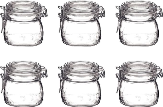 Bormioli Rocco Fido Weckpot - 50cl - 10cm - 6 stuks