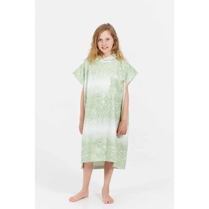 After New Kid Surf Poncho groen