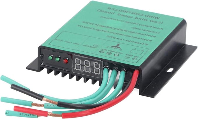 MPPT Windturbine Laadregelaar - Windgenerator Controller - Energie Opladen - Laagspanning Boost - 100W-600W - Niet gespecificeerd