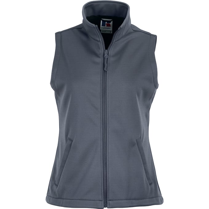 Russell Dames/Dames Smart Softshell Gilet Jacket (Konvooi Grijs)