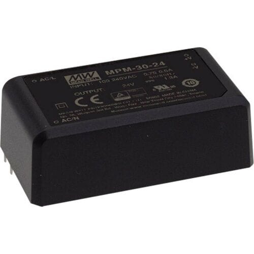 MEAN WELL MPM-30-12ST AC/DC-printnetvoeding 12 V/DC 2.5 A