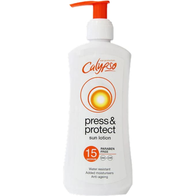 Calypso SPF 15 Sun Press & Protect Zonnelotion - 200 ml