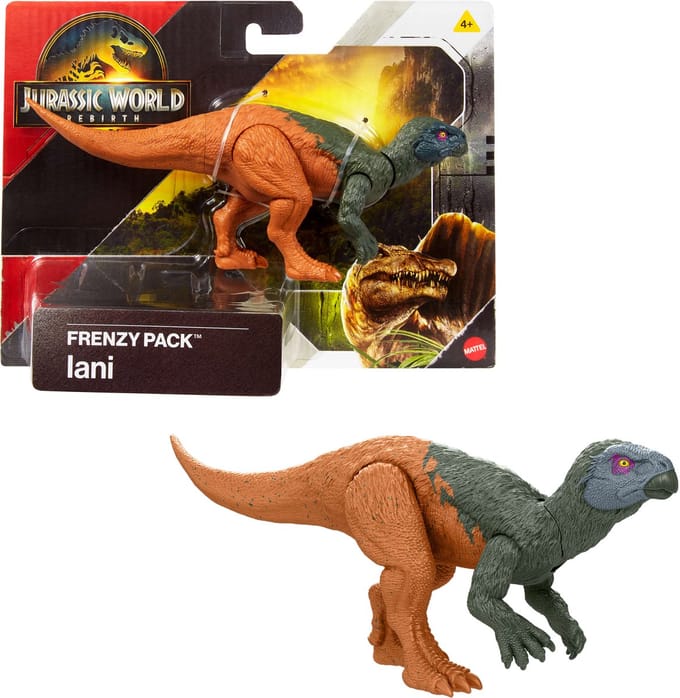 Jurassic World Rebirth Danger Pack Frenzy Pack Iani-figuur Veelkleurig