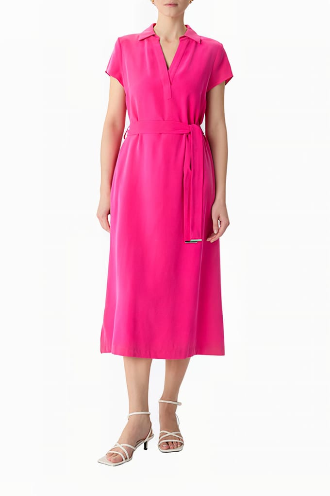Comma  Dresses Lilac/pink Größe: 34 | Blusenkleider Outlet | Damen | Violett