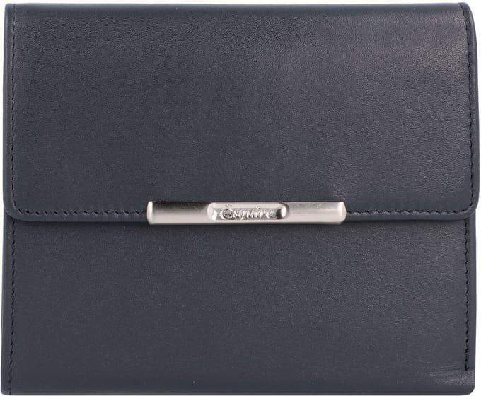 Esquire Helena Portemonnee Leer 12 cm - Dames - Horizontaal - blau
