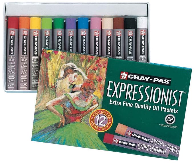Expressionist Set 12 Oil Paste