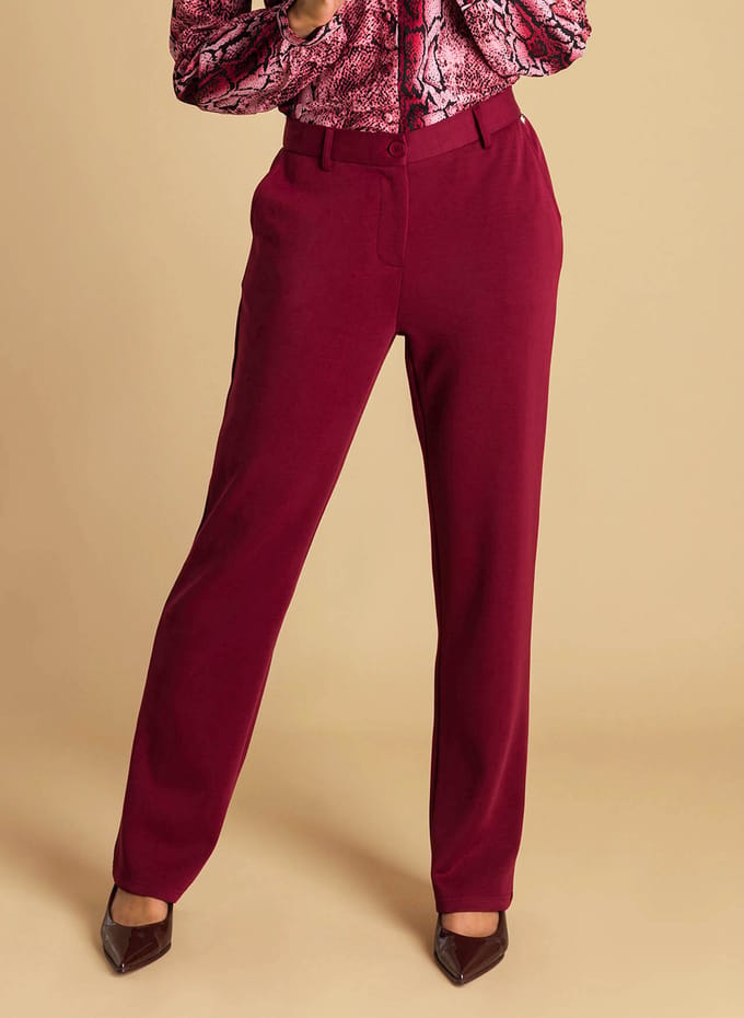 IVY BEAU Ayana Bottoms - Dark Red - maat 44