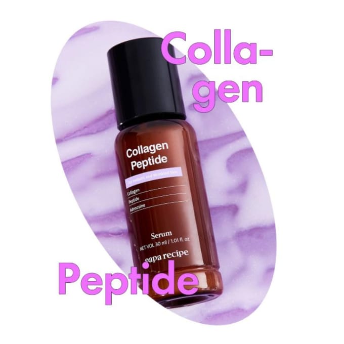 Collageen Peptiden Serum Koreaanse Huidverzorging Verstevigend Hydraterend Gezicht Verzorging 30ml black