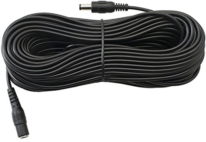 Verlengkabel 2,1 mm x 5,5 mm voor 12V - 15 meter DC Kabel voor CCTV