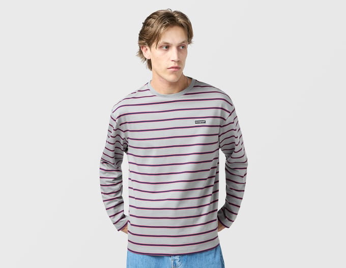 Home Grown Boson Long Sleeve Striped T-Shirt