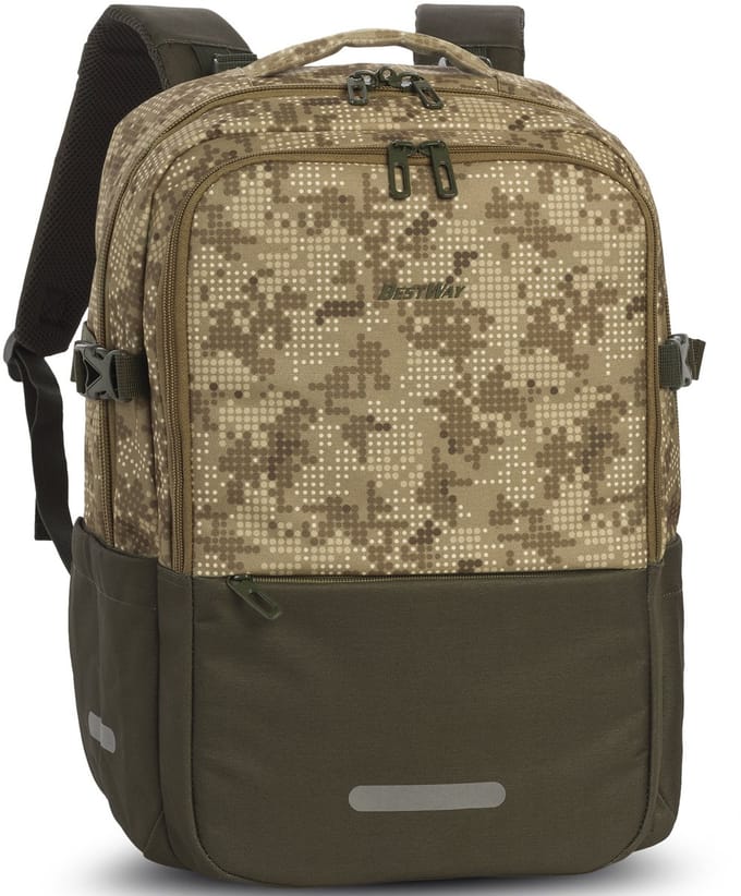 Bestway Rugzak Cube Cabin, Camo - 49 x 35 x 15 cm - Polyester