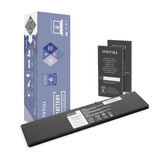 Mitsu do Dell Latitude E7440 4500 mAh (33 Wh) 7.4 - 7.6 Volt