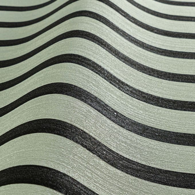 LATTENWAND BEHANG | industrieel - Pistache/Zwart - Metallic - A.S. Création Elements 2