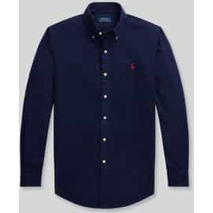 Custom fit vrijetijdsoverhemd van puur katoen