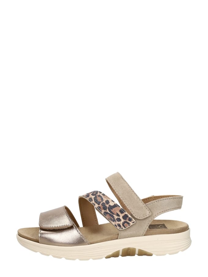 SUB55 Comfort Collection Sunny 31 Sandalen Plat - brons - Maat 42