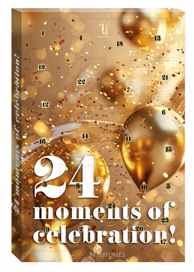 Sentio Luxe Adventskalender met 24 mini parfum flesjes - Ballon