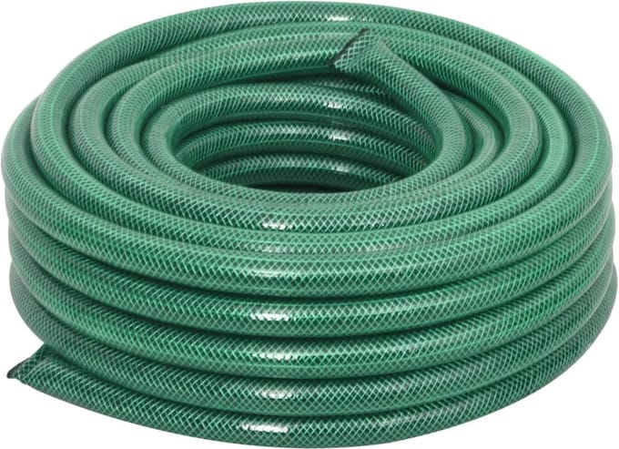 vidaXL - Tuinslang - 0,75'' - 50 - m - PVC - groen