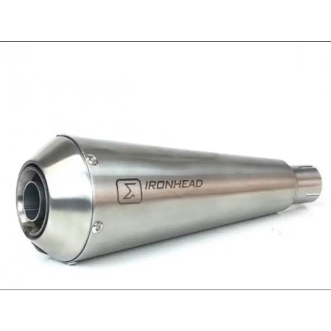 Silencer motorfiets linkerzijde Ixil Ironhead