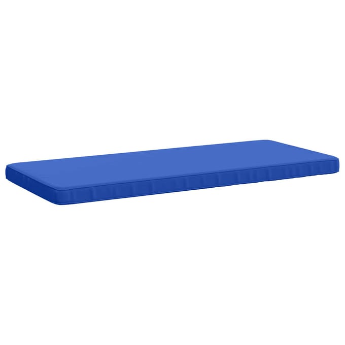 vidaXL - 1-delig - Bankkussen - VUGHT - 100% - Polyester - Koninklijk - Blauw