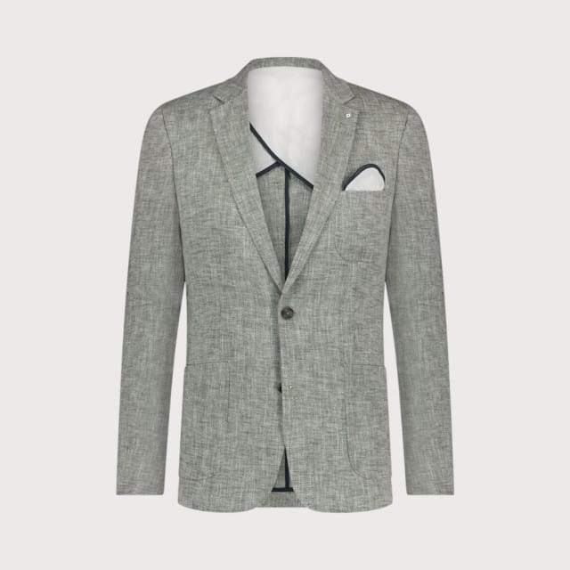 Blue Industry Cotton linnen colbert |