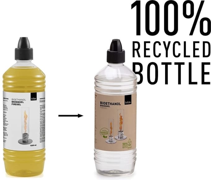Höfats - Spin Bio-ethanol Brandstoffles 1 Liter - Bio Ethanol - Transparant -