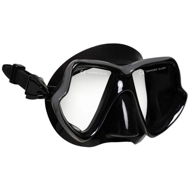 Atlantis Java Combo - Snorkelset - Duikbril - Snorkel - Volwassenen - Zwart/Zilver
