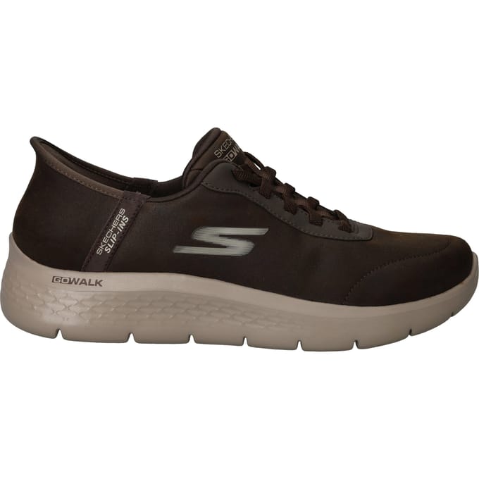 Skechers Go Walk Flex - Smooth Motion Heren Instappers - Bruin