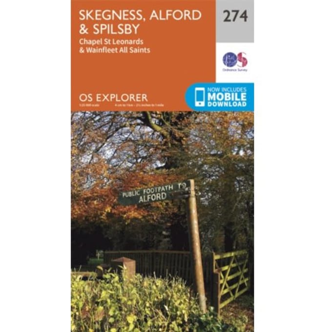 Skegness, Alford And Spilsby - Ordnance Survey