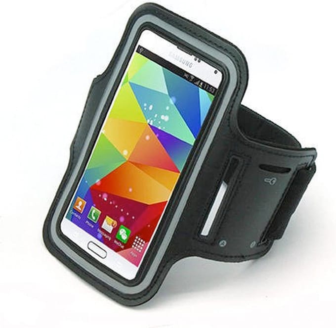 Sportarmband hardlopen Samsung Galaxy S5 S6 met sleutelhouder