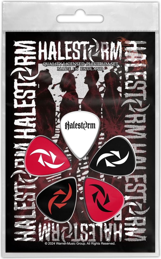 Halestorm - Portrait Plectrum - Set van 5 - Multicolours