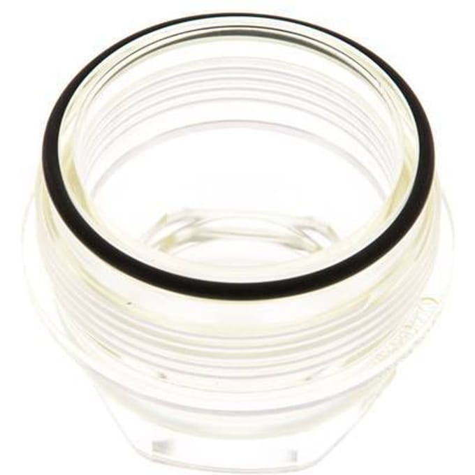Zeefschaal Transparant R 1'' en R 11/4'' 1,5 - 6 bar Braukmann