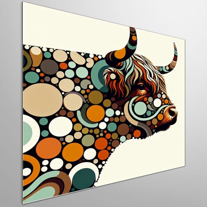 Kunstprint | Wanddecoratie | Dibond | 20 × 20 cm