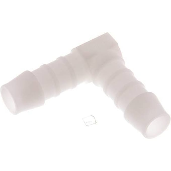 10 mm POM L-Slangkoppeling [10 Stuks]