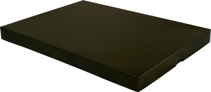 Brievenbusdoos verzenddoos 32x23x2,5 cm ZWART (50 stuks)