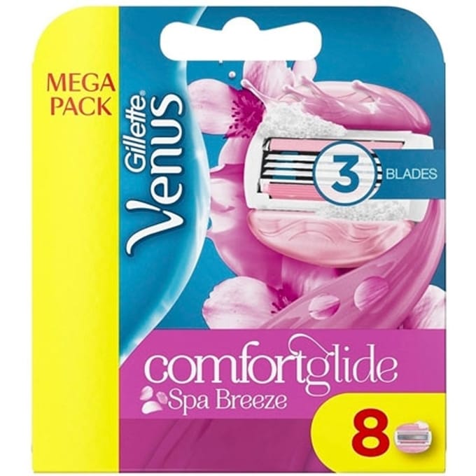 Gillette Venus Comfortglide Spa Breeze Scheermesjes voor Vrouwen - 8 navulmesjes