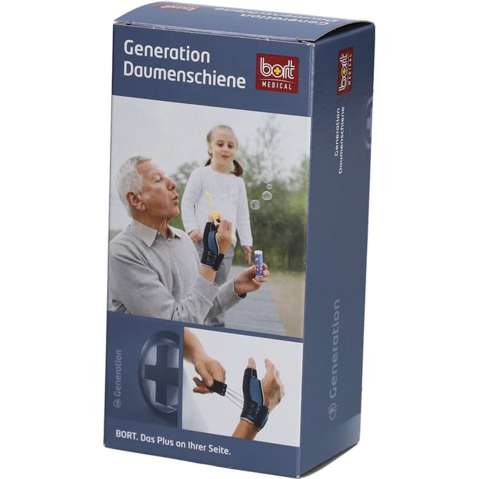 BORT Generation duimspalk links maat S blauw 1 Verband(en)