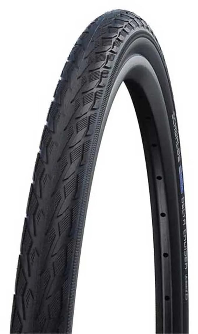 Stijve band met reflector Schwalbe Delta Cruiser Plus Active Punctureg. Twinskin 50-559