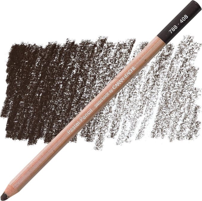 Caran D'ache Pastel Potlood - Dark Sepia (408)