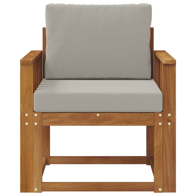 vidaXL - Buitensofa - Massief - Acacia - Hout - en - Polyester