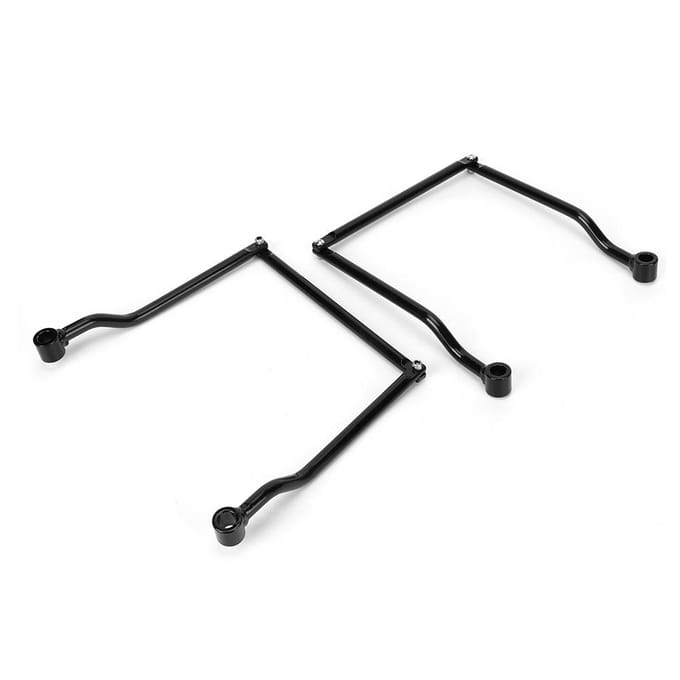 Universele Motorfiets Zijtas Montagebeugel Steunbalken Accessoire white