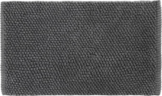 Differnz Popcorn Badmat 50x80cm Antraciet