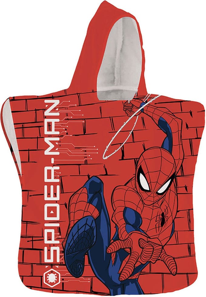 SpiderMan Poncho, Fight - 50 x 100 cm - Polyester