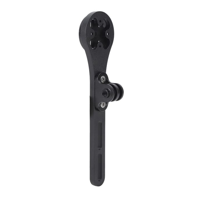 Support d'ordinateur de vélo Alliage d'aluminium Support d'ordinateur de vélo pour Guidon Intégré de Vélo de Route WAHOO black