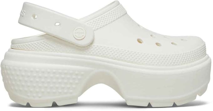Crocs Stomp Clog White Maat 33/34 M2/W4