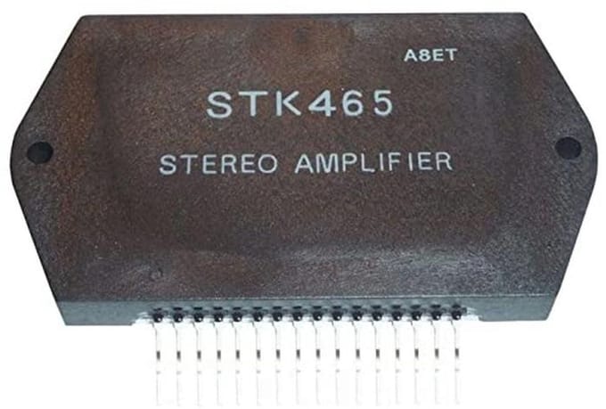 Hybride IC Audioversterker