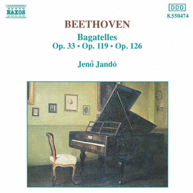 Jenö Jandó - Beethoven: Bagatelles (CD)